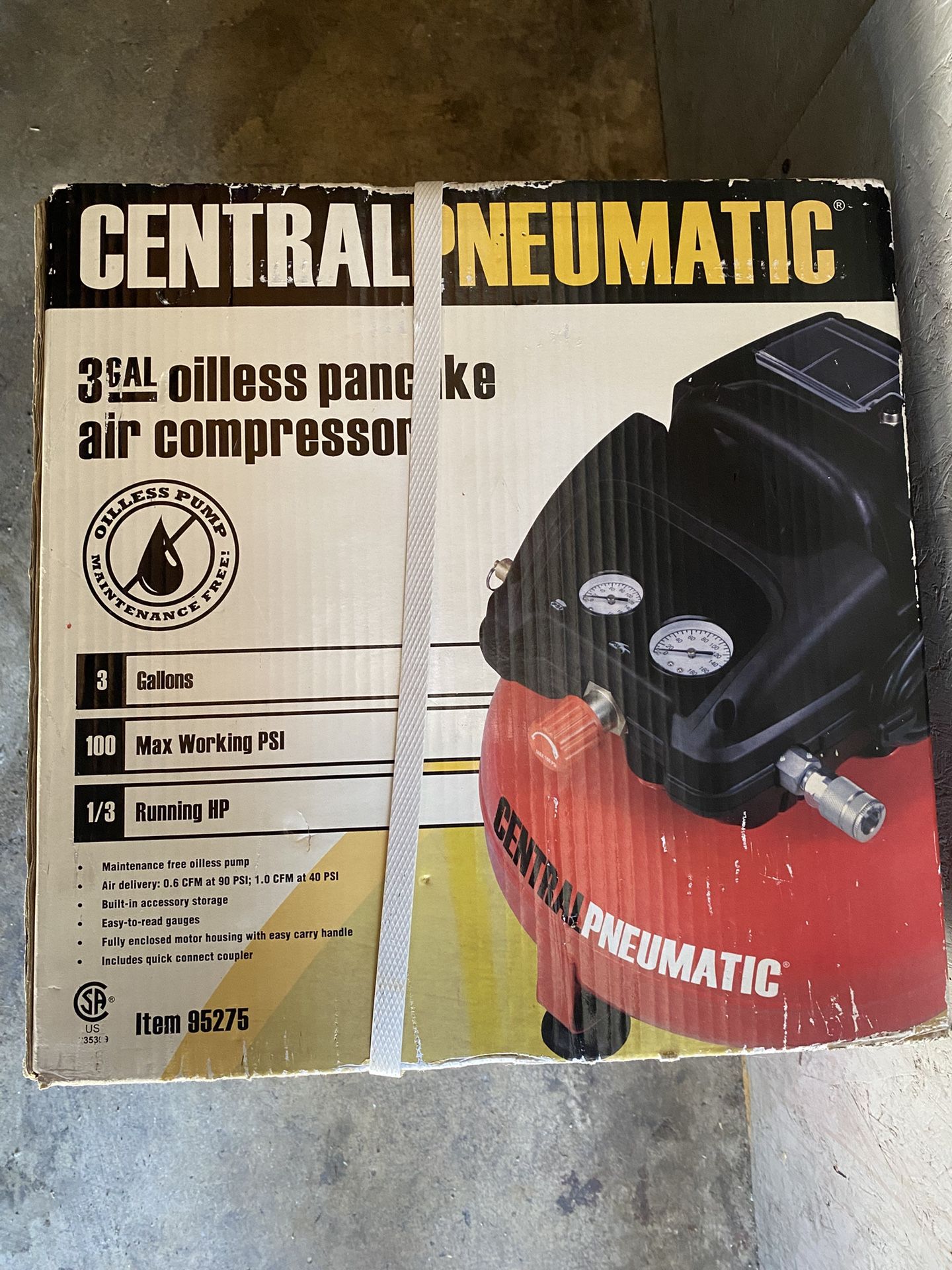 Air Compressor 3 Gal
