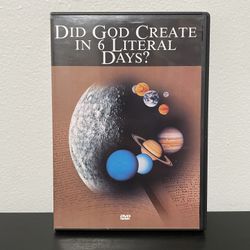 Did God Create In 6 Literal Days DVD Genesis Bible Religion Ken Ham Christian