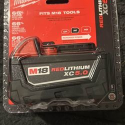 New Milwaukee Xc5.0 M18 Battery