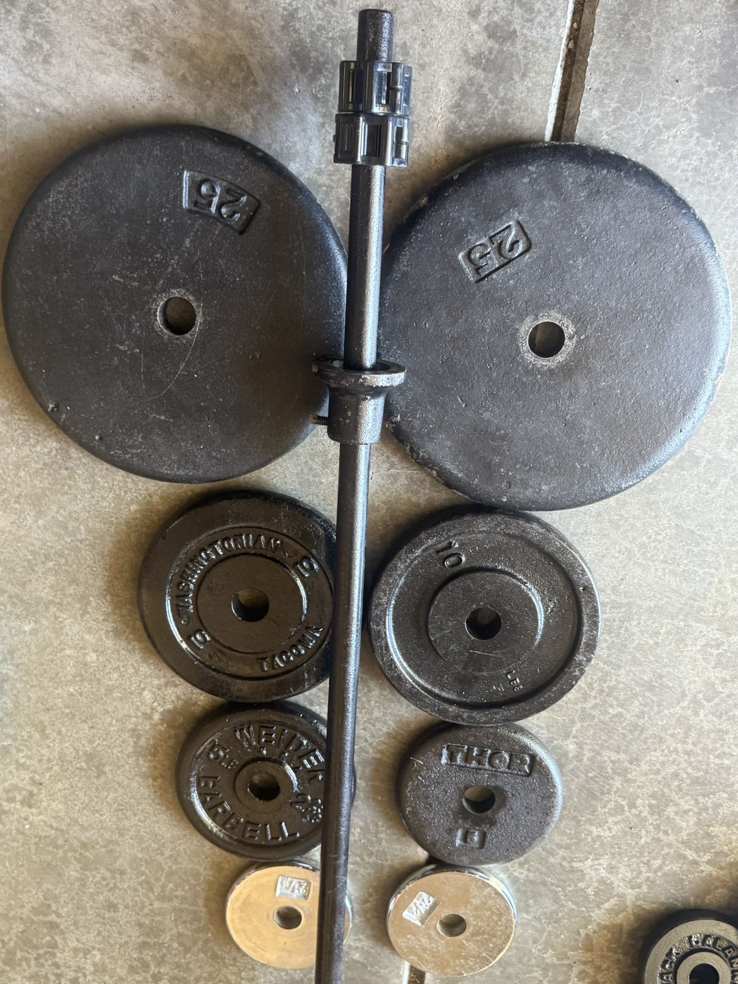 Weights Bar Set
