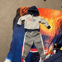 Polo Toddler Hoodie And Joggers