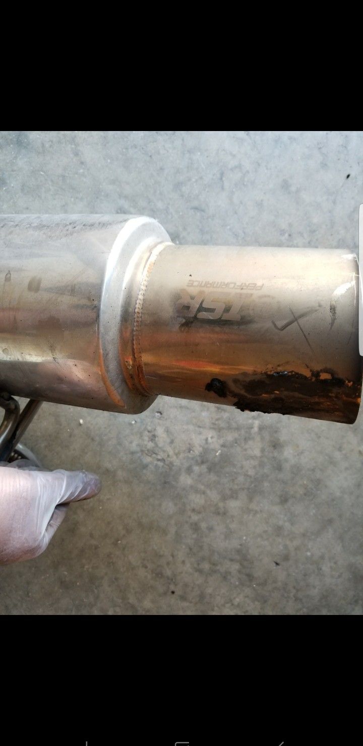 ISR Single Exit Exhaust g37 and 370z