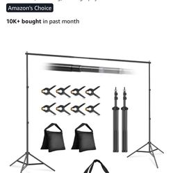 Photography Equipment, Backdrop, Ring Light, Turntable Display 