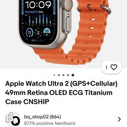 Ultra 2 Apple Watch 