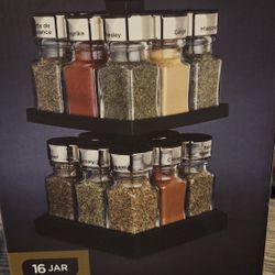 FREE - 16 Jar Spice Jar