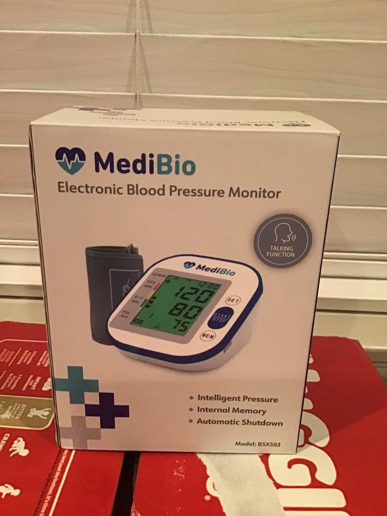 Brand New Medibio Blood Pressure Monitor