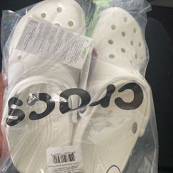 White crocs