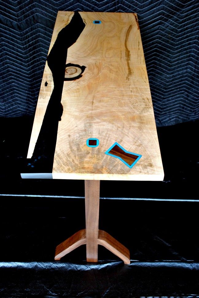 Handmade Custom Epoxy River Table