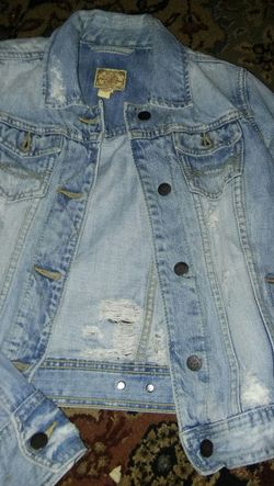 Jean jacket Abercrombie and Fitch......