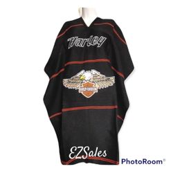 Harley Davidson Embroidered Poncho 
