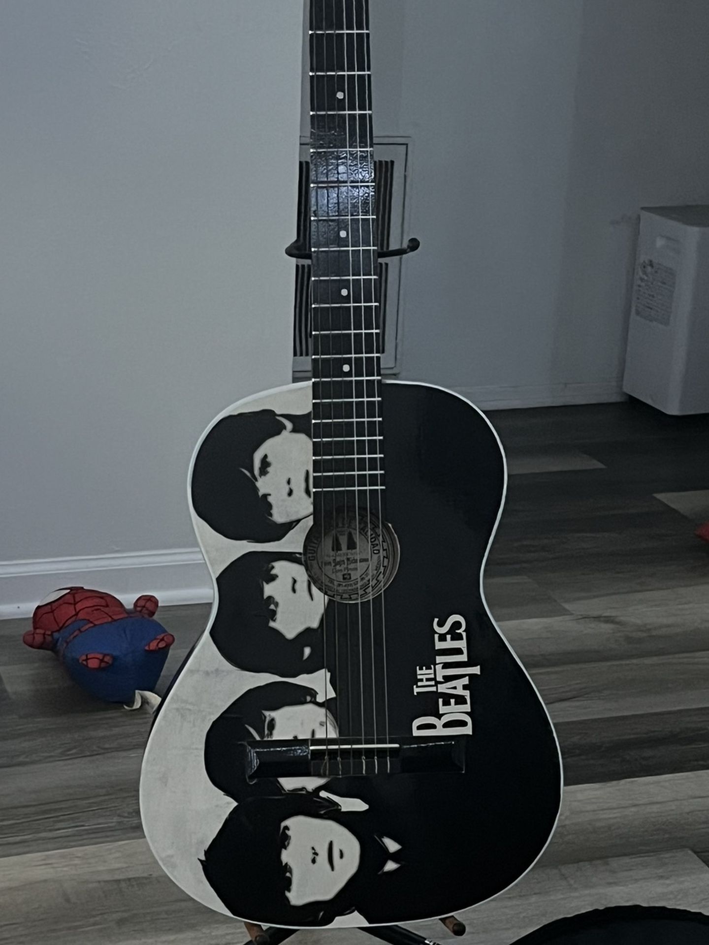The Beatles Guitar With Stand