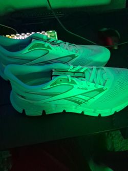 Reebok Zig Running Shoes – White – Clean - Size 14