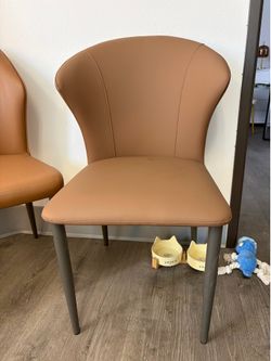 Brand new Modern design brown dinning chair