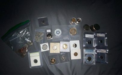 Coin collection lot