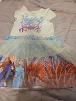 Frozen dress size 7/8