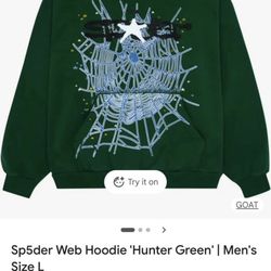 Green Hunter Hunter Sp5der Hoodie