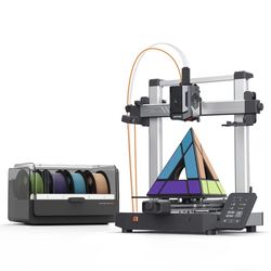 NEW)-Anycubic Kobra 3 V2 Combo 3-D printer