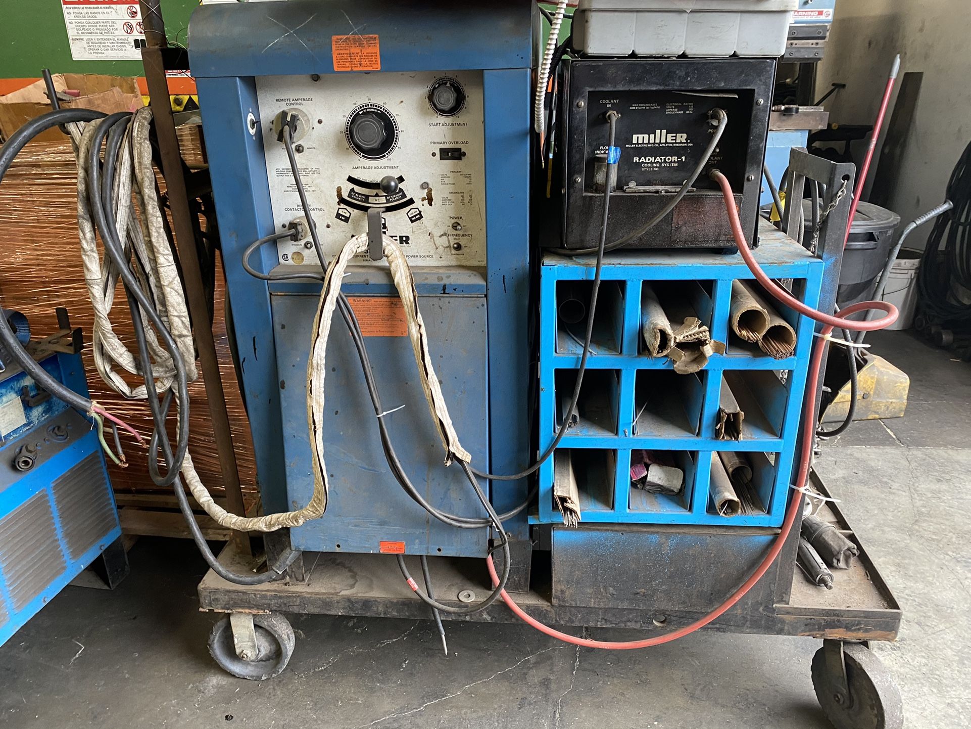 Miller 330 A/bp Ac/dc Arc Welding Welder 