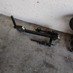 A Reese Hitch Bicycle Rack