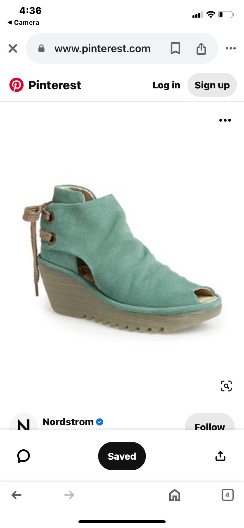 Fly London Suede Powder, Blue Open Toe Wedges Brand New Great Xmas Gift
