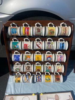 Franklin mint mug collection