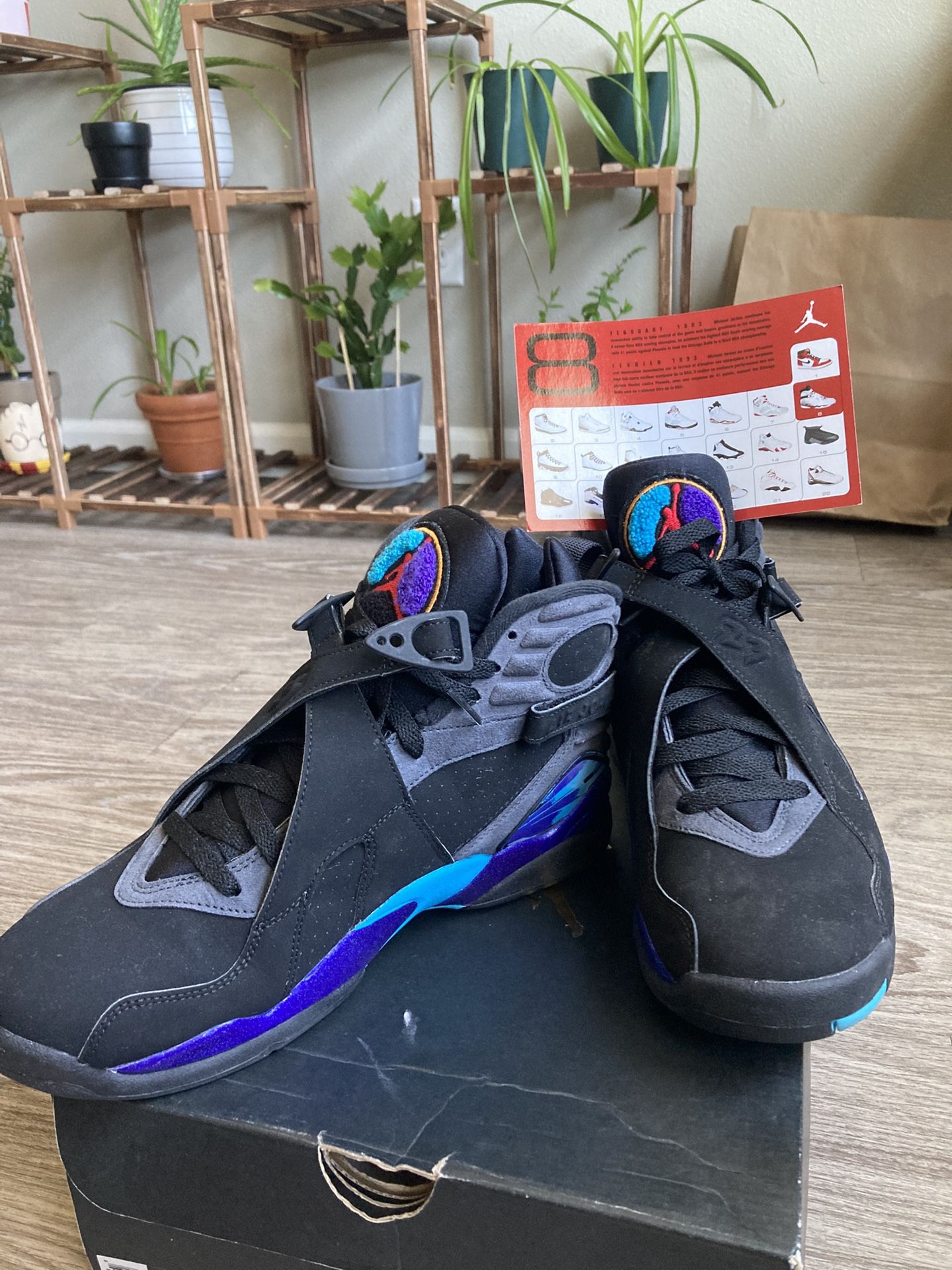Jordan 8 “Aqua”