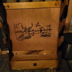 Wooden Gun Rack