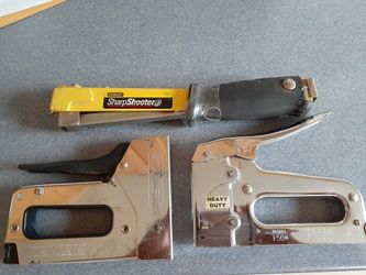 Staple guns 2 stanly 1 Arrow, Read on.