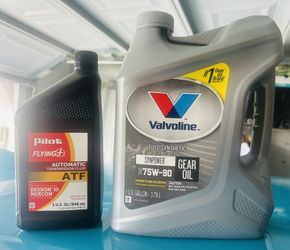 GEAR OIL 75W-90 AND AUTOMATIC TRANSFORMATION FLUID