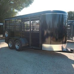 Calico 6 × 16 Livestock Trailer 7k