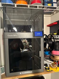 3D printer - flash forge creator 5