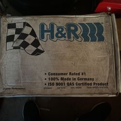 H&R Lowering Spings For Porsche 911