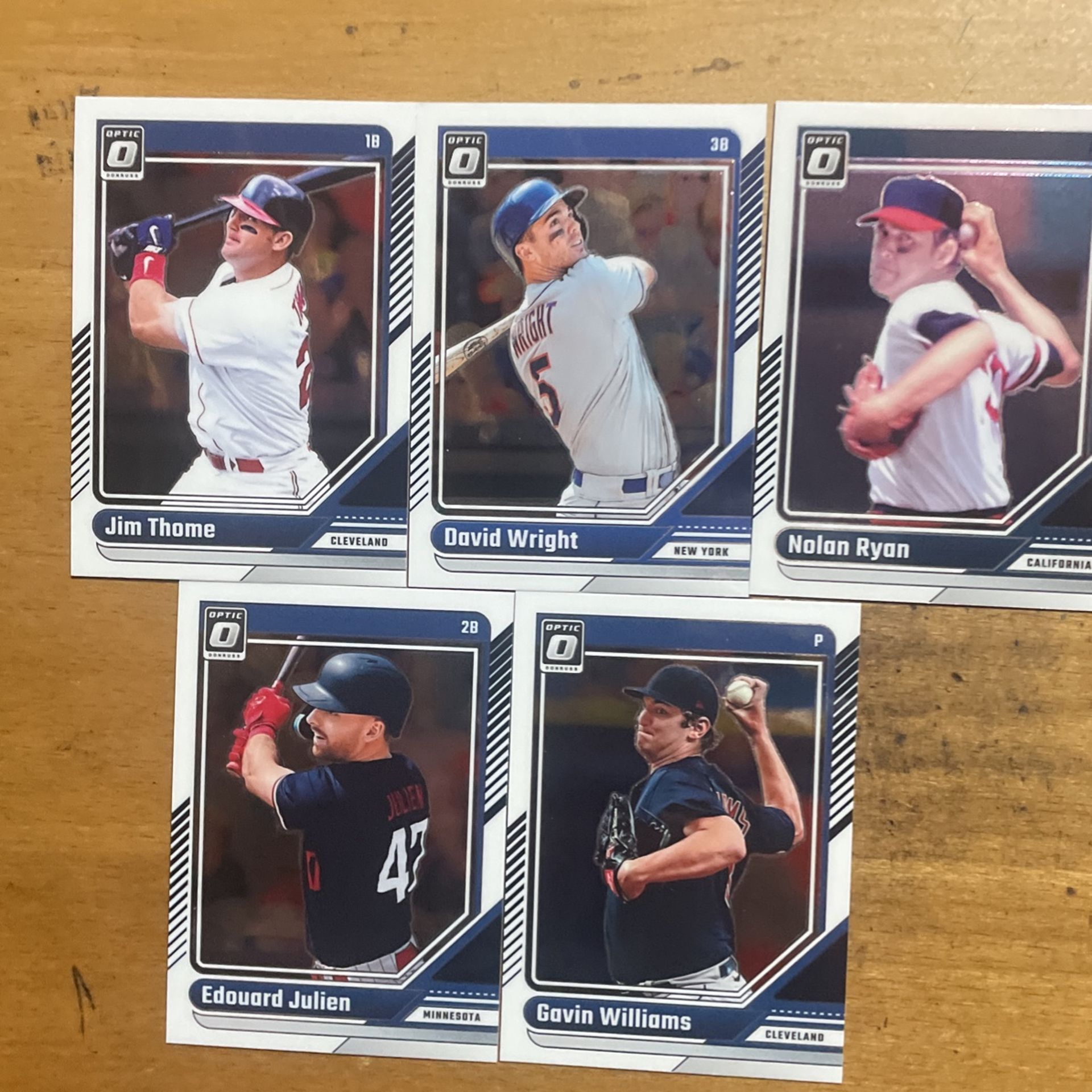 2024 DONRUSS LOT OF 5 OPTIC CARDS