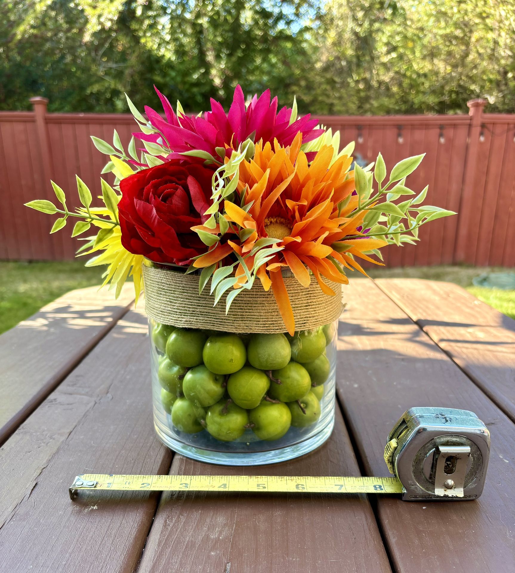 Beautiful Faux Flower Arrangement