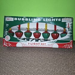 VINTAGE BUBBLING LIGHTS SET