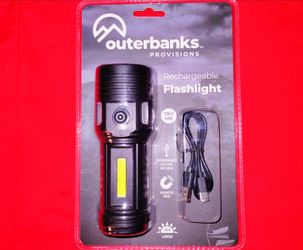 New Rechargeable Flashlight 300 Lumens