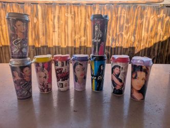 Selena Quintanilla Fiesta De La Flor Stripes Commemorative Cup New Sealed