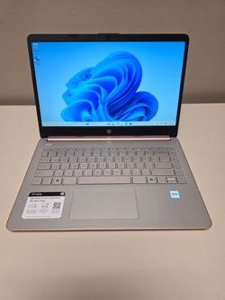 PRISTINE PINK Hp Laptop 14 DQ6. Intel N150/8GB/128GB SSD. NEW BATTERY.  WINDOWS 11