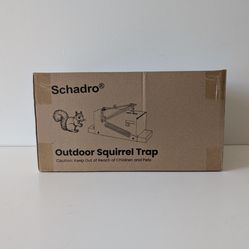 Brand New Schadaro outdoor squirrel Heavy Duty trap