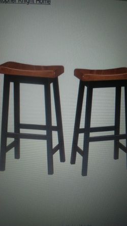 Promery 24" counter stool wood / walnut set of 2