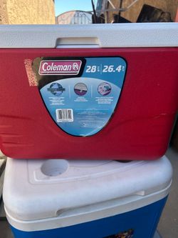 Coleman 28 qt cooler