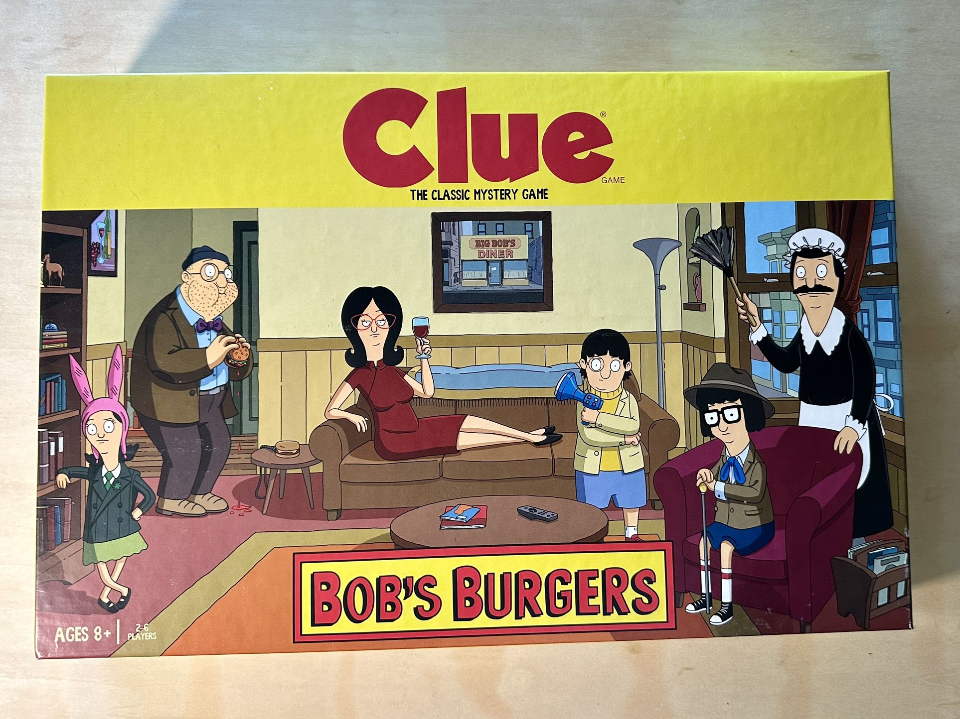 Bob’s Burgers Clue Game
