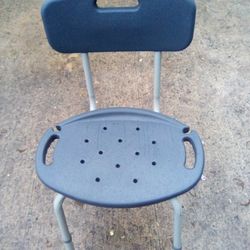 Grey Shower Chair 