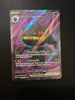Banette ex Pokémon Card 229/198 SVI Holo