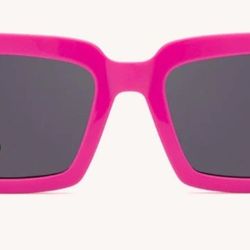 DEZI Vibrant Pink Sunglasses DEZI x Benefit Tints Out Sunglasses | Benefit Cosmetics main image 2