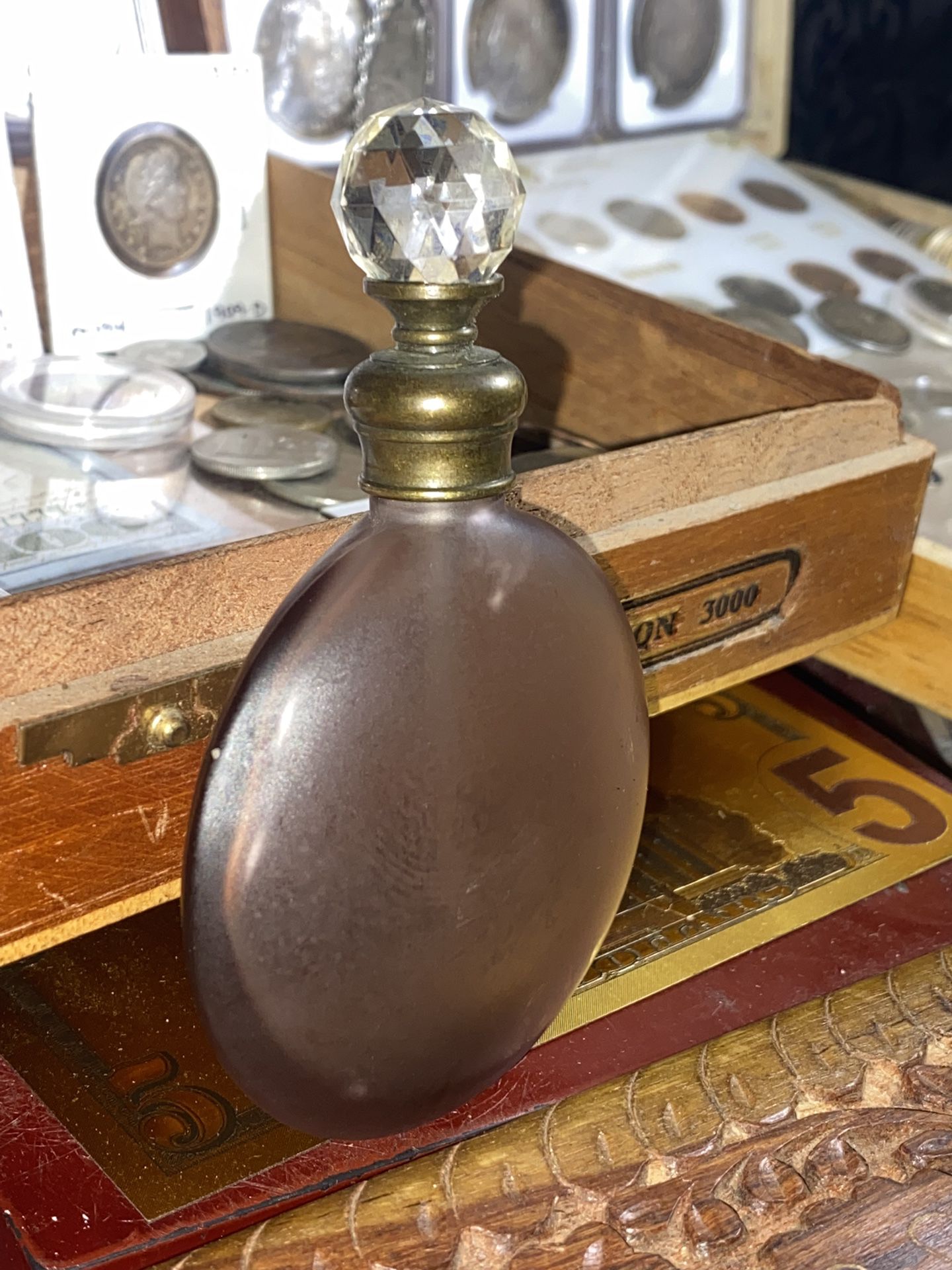 Vintage Mini Perfume Bottle
