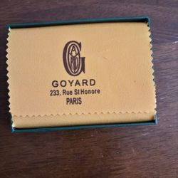 Goyard card holder/wallet