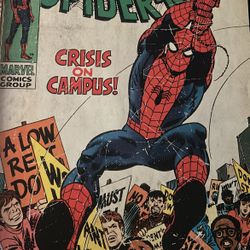 Marvel The Amazing Spider-Man Crisis On Campus Comic Poster Board 
