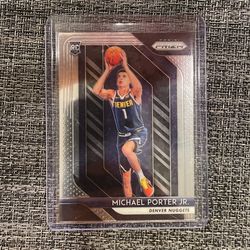 2018-19 Panini Prizm #32 Michael Porter Jr. RC Base