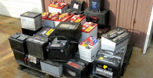 Free battery pick up